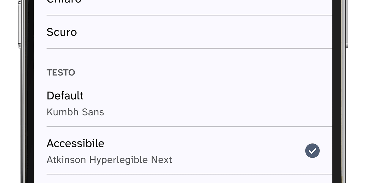 Inim Home 2.5.0 accessibilità migliorata